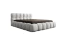 Luxusbetten24 Polsterbett Boston Bouclé Weiß mit Stauraum Bild 2