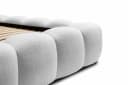 Luxusbetten24 Polsterbett Boston Bouclé Weiß mit Stauraum Bild 5