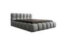 Luxusbetten24 Polsterbett Boston Bouclé Grau mit Stauraum Bild 2