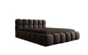 Luxusbetten24 Polsterbett Boston Samt Braun mit Stauraum Bild 2