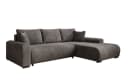 Luxusbetten24 Schlafsofa Hanna Cord Beige Stauraum Bild 2