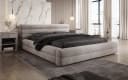 Luxusbetten24 Polsterbett Velana Samt Beige mit Stauraum Bild 1