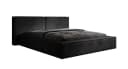 Luxusbetten24 Polsterbett Ophelia Cord Schwarz mit Stauraum Bild 2