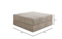Luxusbetten24 Lazy Beistellhocker Beige Cord Bild 5