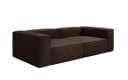 Luxusbetten24 Designer Sofa Lesley 3-Sitzer Bouclé Braun Bild 2