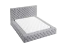 Luxusbetten24 Polsterbett Lana mit Samtbezug und Stauraum grau Bild 2
