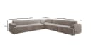 Luxusbetten24 Designer Sofa Monza Wohnlandschaft L XXL Samt Bild 4