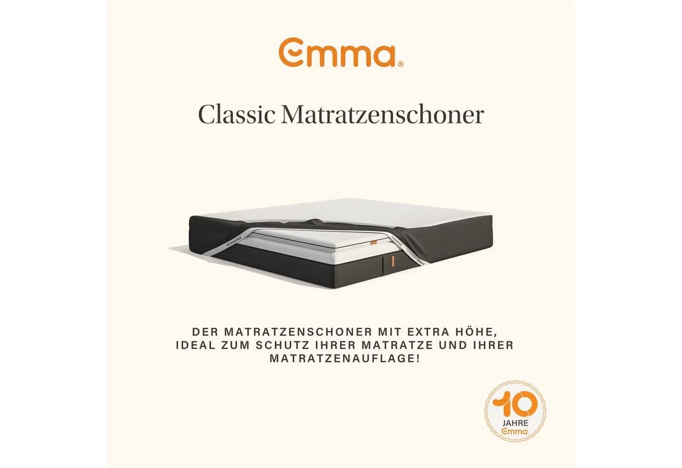 Emma Matratzenschoner Premium 140x200cm Weiß - Bild 3