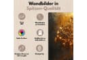 DARO Design Leinwandbild Modern Abstrakt Wandbild Gold Schwarz Beige Bild 3