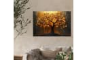 DARO Design Leinwandbild Modern Abstrakt Wandbild Gold Schwarz Beige Bild 4