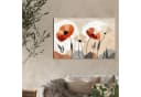 DARO Design Leinwandbild Modern Abstrakt Rot Gold Bild 4