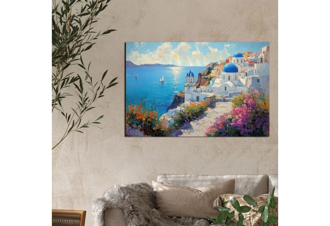 DARO Design Leinwandbild Modern Abstrakt Wandbild Wand Deko Leinwand Bilder - Bild 4