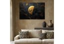 DARO Leinwandbild Abstrakt Schwarz Gold XXL Wandbild Bild 5