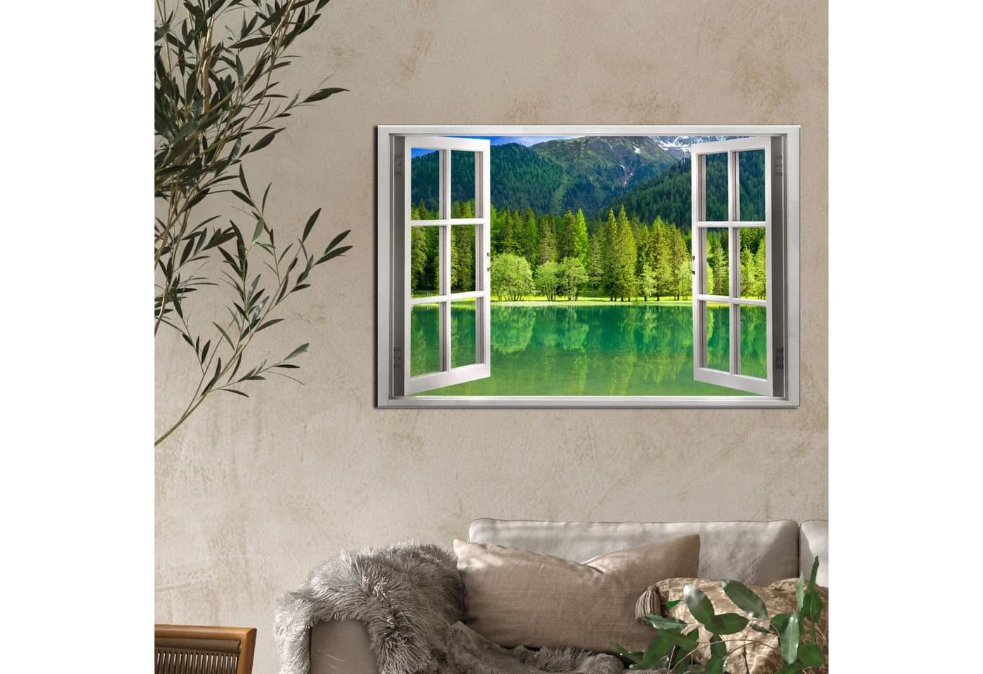 DARO Design Leinwandbild Modern Abstrakt Wandbild Wand Deko - Bild 4