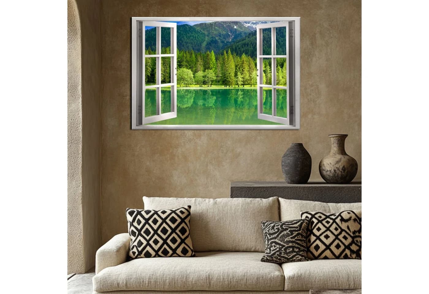 DARO Design Leinwandbild Modern Abstrakt Wandbild Wand Deko - Bild 5