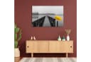 DARO Design Leinwandbild Abstrakt Gelb Schwarz Modern Bild 4