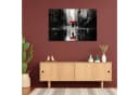 DARO Design Leinwandbild Modern Abstrakt Roter Schirm Bild 4
