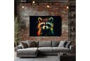 DARO Design Leinwandbild Modern Abstrakt Warhol Glitch Bunt Bild 1