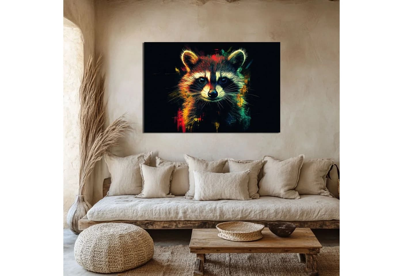 DARO Design Leinwandbild Modern Abstrakt Warhol Glitch Bunt - Bild 3