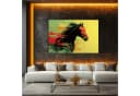 DARO Design Leinwandbild Abstrakt Warhol Glitch Bunt Modern Bild 1