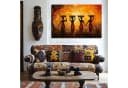 DARO Design Leinwandbild Abstrakt Modern Gold Beige Schwarz Bild 5