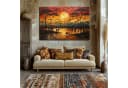 DARO Design Leinwandbild Abstrakt Gold Beige Schwarz Modern Bild 4