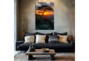 DARO Abstraktes Wandbild Afrikanischer Baum Leinwand Bild 3