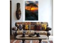 DARO Abstraktes Wandbild Afrikanischer Baum Leinwand Bild 5