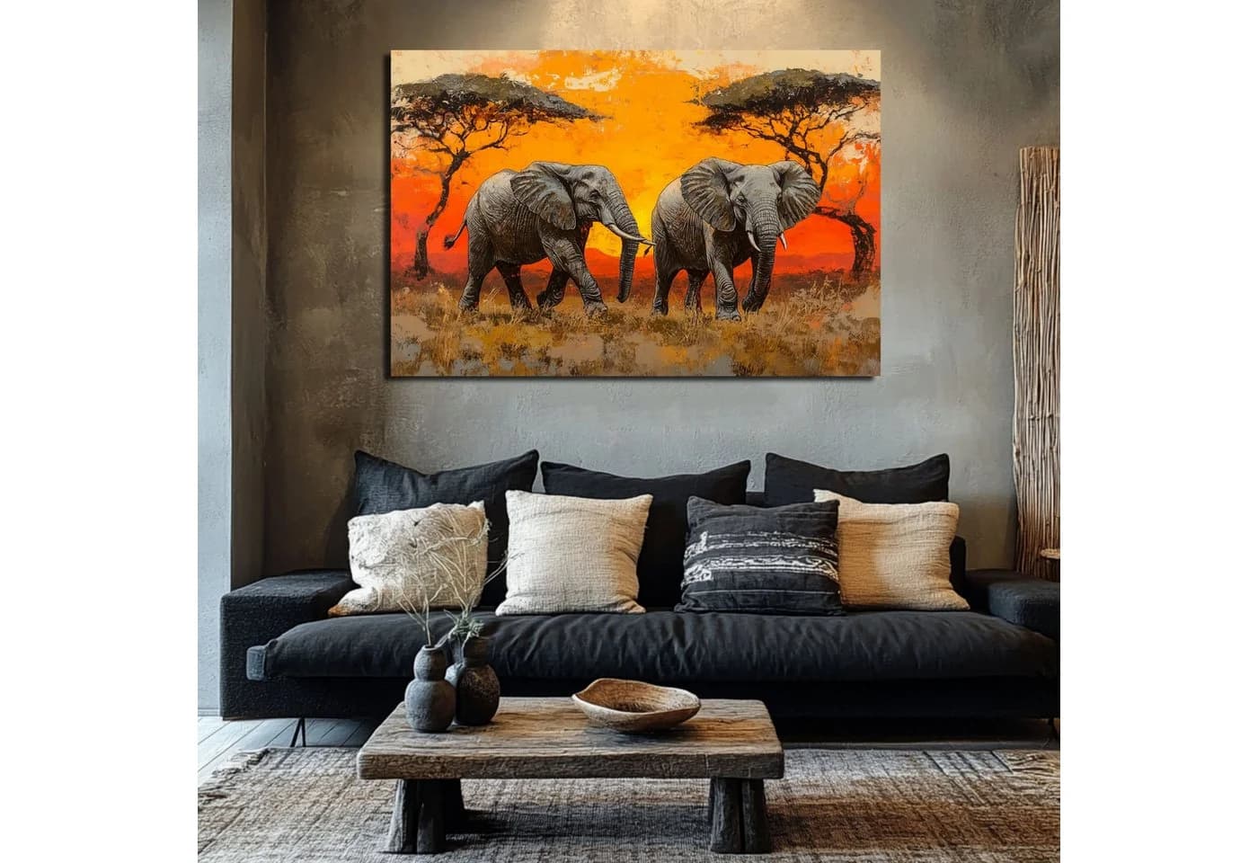 DARO Design Leinwandbild Modern Abstrakt Wandbild Wand Deko Leinwand Bilder - Bild 3