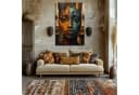 DARO Design Leinwandbild Abstrakt Gold Beige Schwarz Modern Bild 5