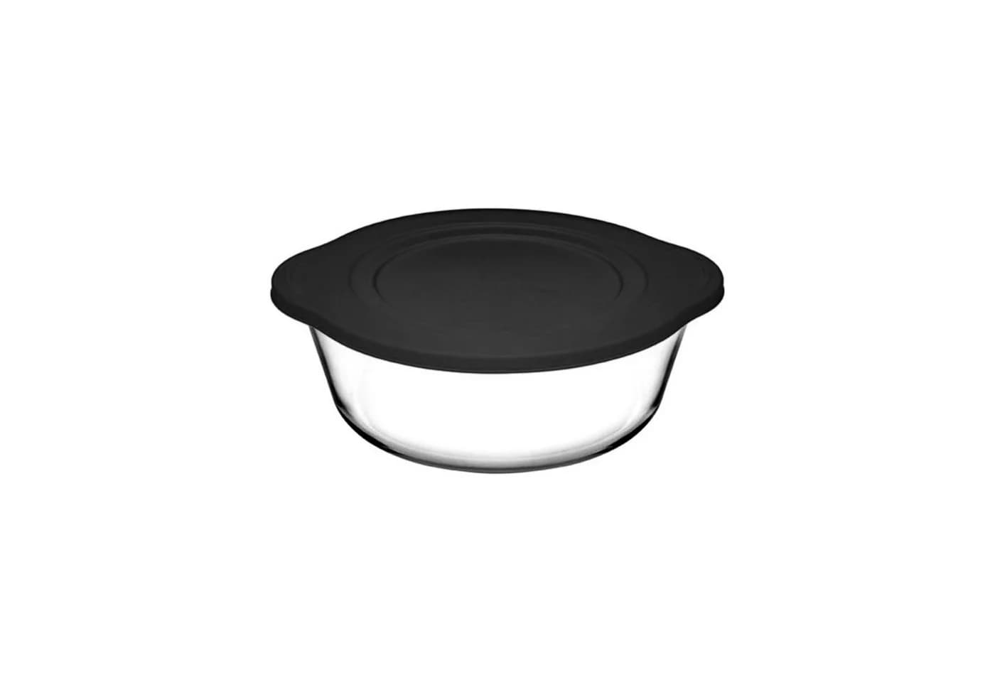 Pasabahce Backform aus Glas 2,2L mit Deckel - Bild 2