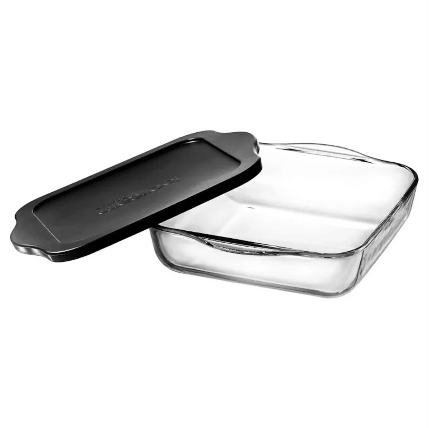 Pasabahce Backform aus Glas 3,2L mit Deckel