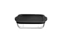 Pasabahce Backform aus Glas 3,2L mit Deckel Bild 2