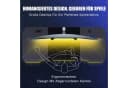 GTPLAYER Gaming Schreibtisch 120x60 Schwarz mit Mauspad Bild 5