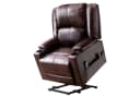COMHOMA Massagesessel mit Aufstehhilfe & Relaxfunktion Beige/Braun/Schwarz Bild 2