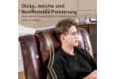COMHOMA Massagesessel mit Aufstehhilfe & Relaxfunktion Beige/Braun/Schwarz Bild 5