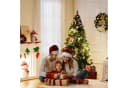 COMHOMA Künstlicher Weihnachtsbaum 195cm PVC mit Metallständer Bild 3