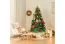 COMHOMA Künstlicher Weihnachtsbaum 195cm PVC mit Metallständer Bild 4