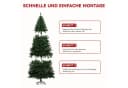 COMHOMA Künstlicher Weihnachtsbaum 195cm PVC mit Metallständer Bild 5