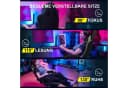 GTPLAYER Gaming-Stuhl mit Massage-Lendenkissen und Fußstütze Grün Bild 4