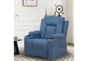 COMHOMA Relaxsessel TV-Sessel Blau mit Liege- und Wippfunktion Bild 1