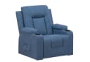 COMHOMA Relaxsessel TV-Sessel Blau mit Liege- und Wippfunktion Bild 2