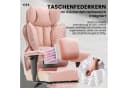 GTPLAYER Bürostuhl Gaming Stuhl Rosa Ergonomisch Bild 4