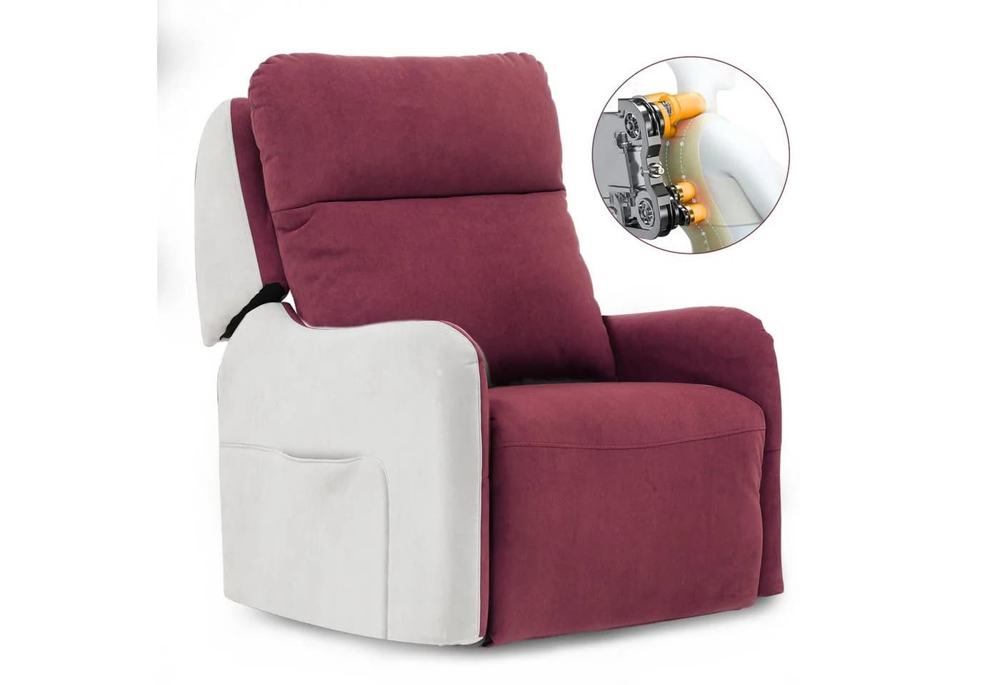 COMHOMA Elektrischer Relaxsessel mit Power Lift & SL-Massage - Bild 2