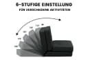 COMHOMA Kindersofa Schlafsofa Bodensofa Klappbar Schwarz Bild 1