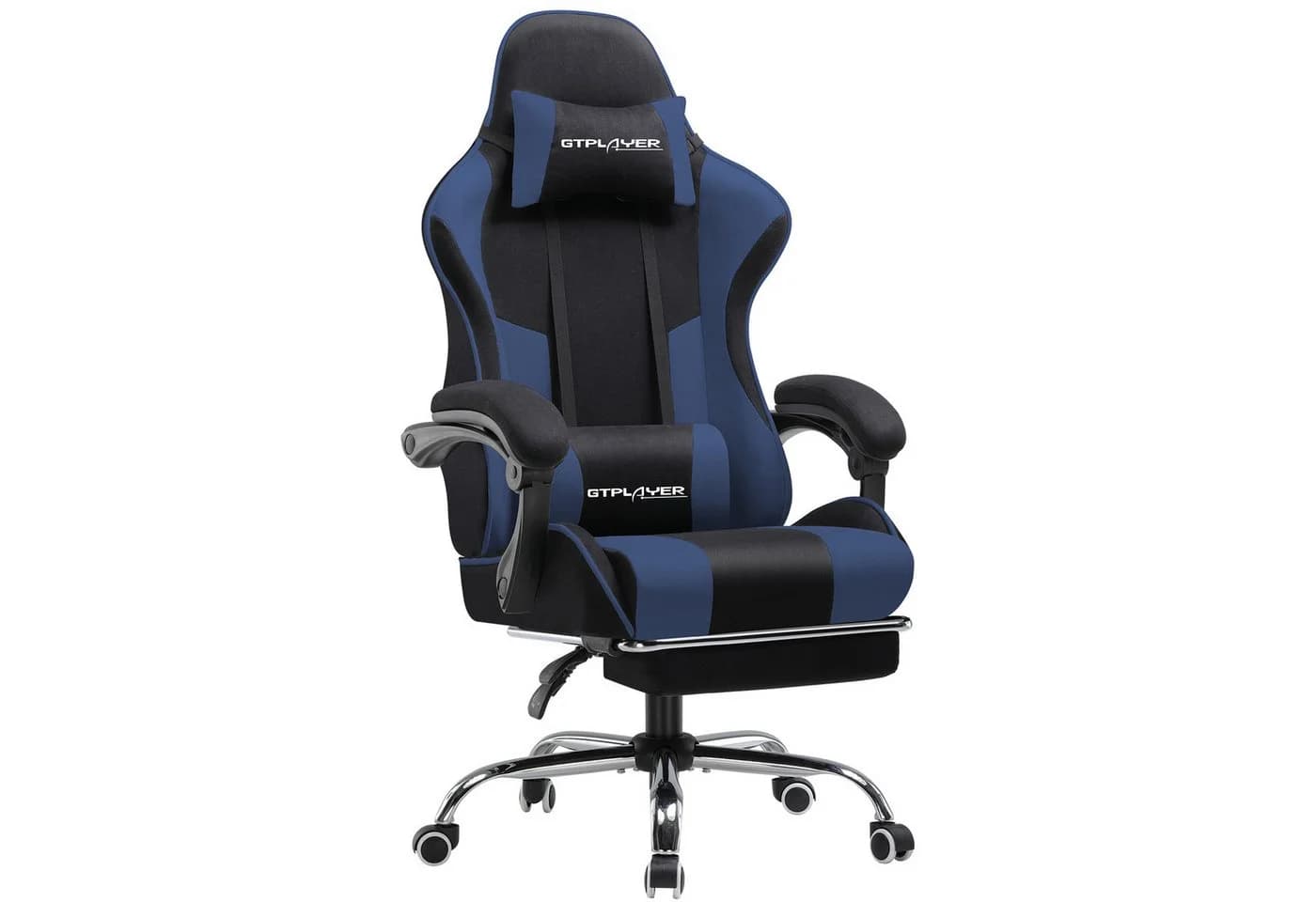 GTPLAYER Gaming-Stuhl Bürostuhl mit Massagefunktion, Fußstütze, Kopfstütze - Bild 2