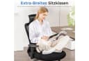 COMHOMA Bürostuhl Ergonomisch mit 3D Stütze & Kopfstütze Schwarz Bild 5