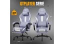 GTPLAYER Gaming-Stuhl Stoff Ergonomisch mit Fußstütze Bild 4