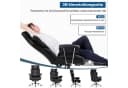 GTPLAYER Gaming-Stuhl Schwarz Ergonomisch mit Lendenkissen Bild 1