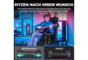 GTPLAYER Gaming-Stuhl Schwarz Ergonomisch mit Lendenkissen Bild 4